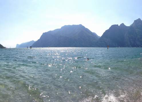 Shores of lake garda